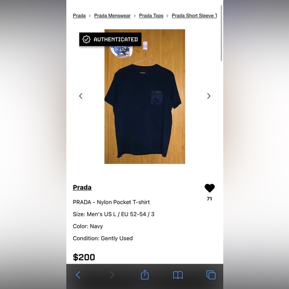 Prada Vintage Nylon Pocket Shirt - Picture 4 of 4